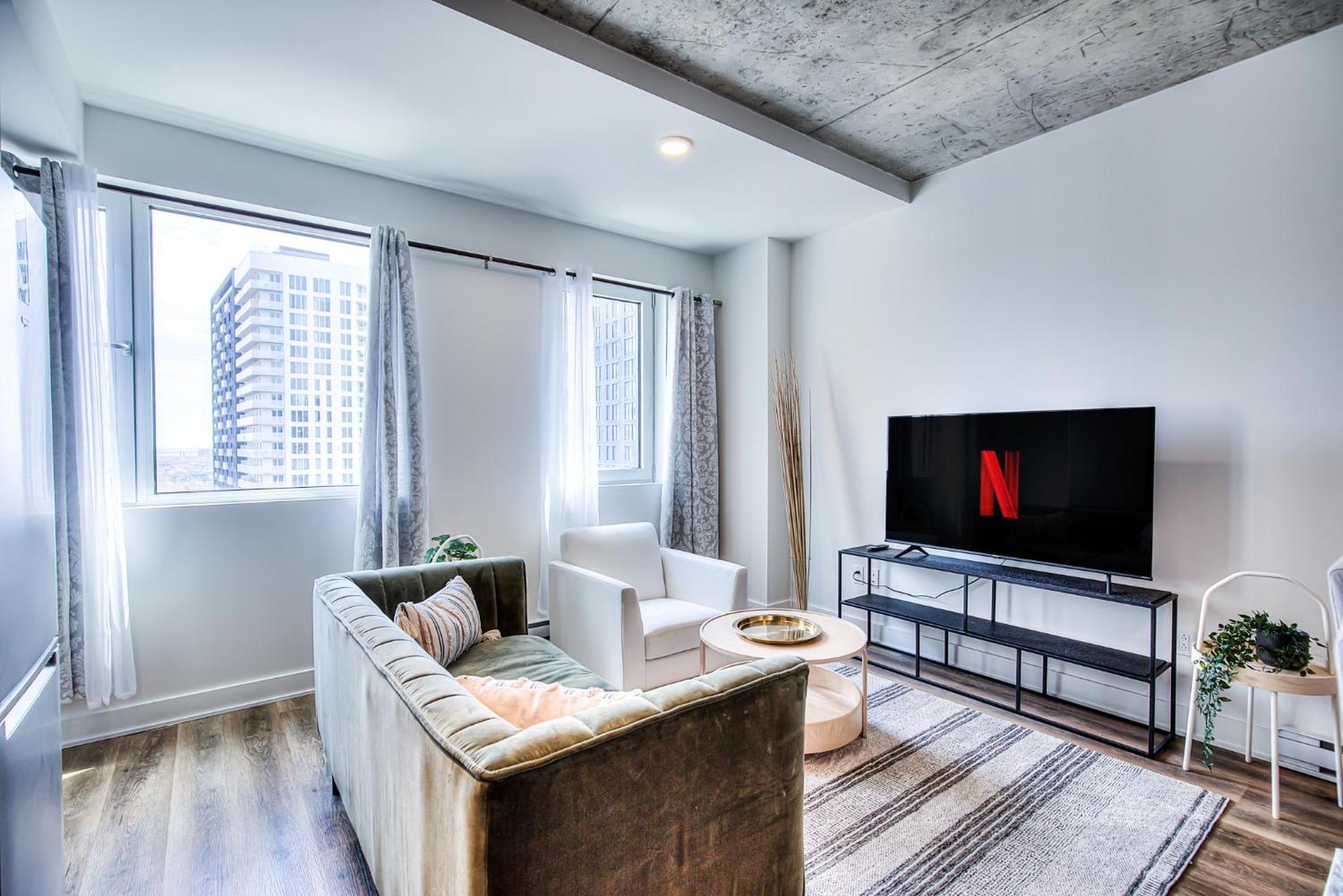 2Br+Gym For Vip Corporate & Students Downtown Mtl Apartman Montréal Kültér fotó